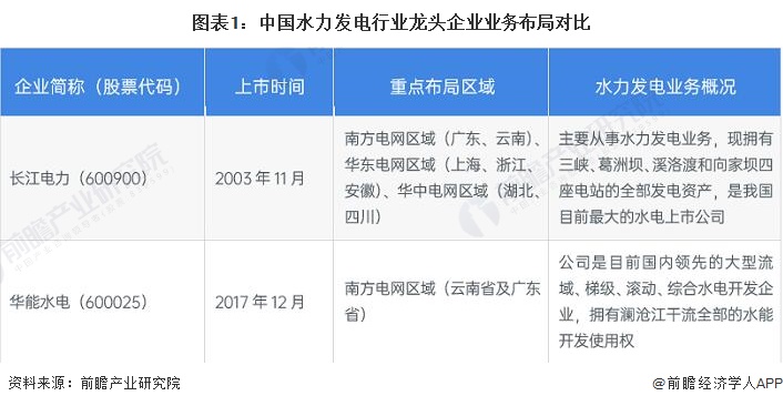 干货！2022年中国水力发电行业龙头企业分析——长江电力：引领水杏彩平台力发